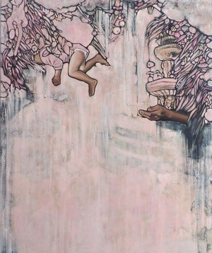 COTTON CANDY PURE LAND – triptichon (közép) – Gáspár Annamária