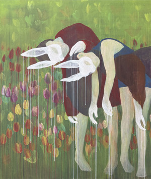 Három nyuszi a tulipános mezőn – Alex
