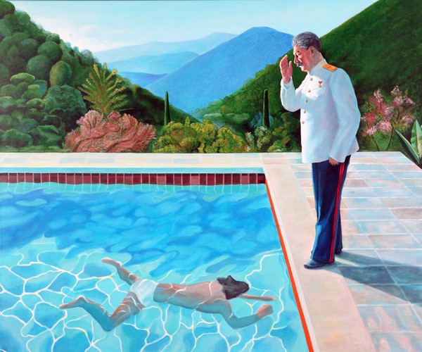 Jó úszást elvtárs! – Sztálin Hockney műtermében