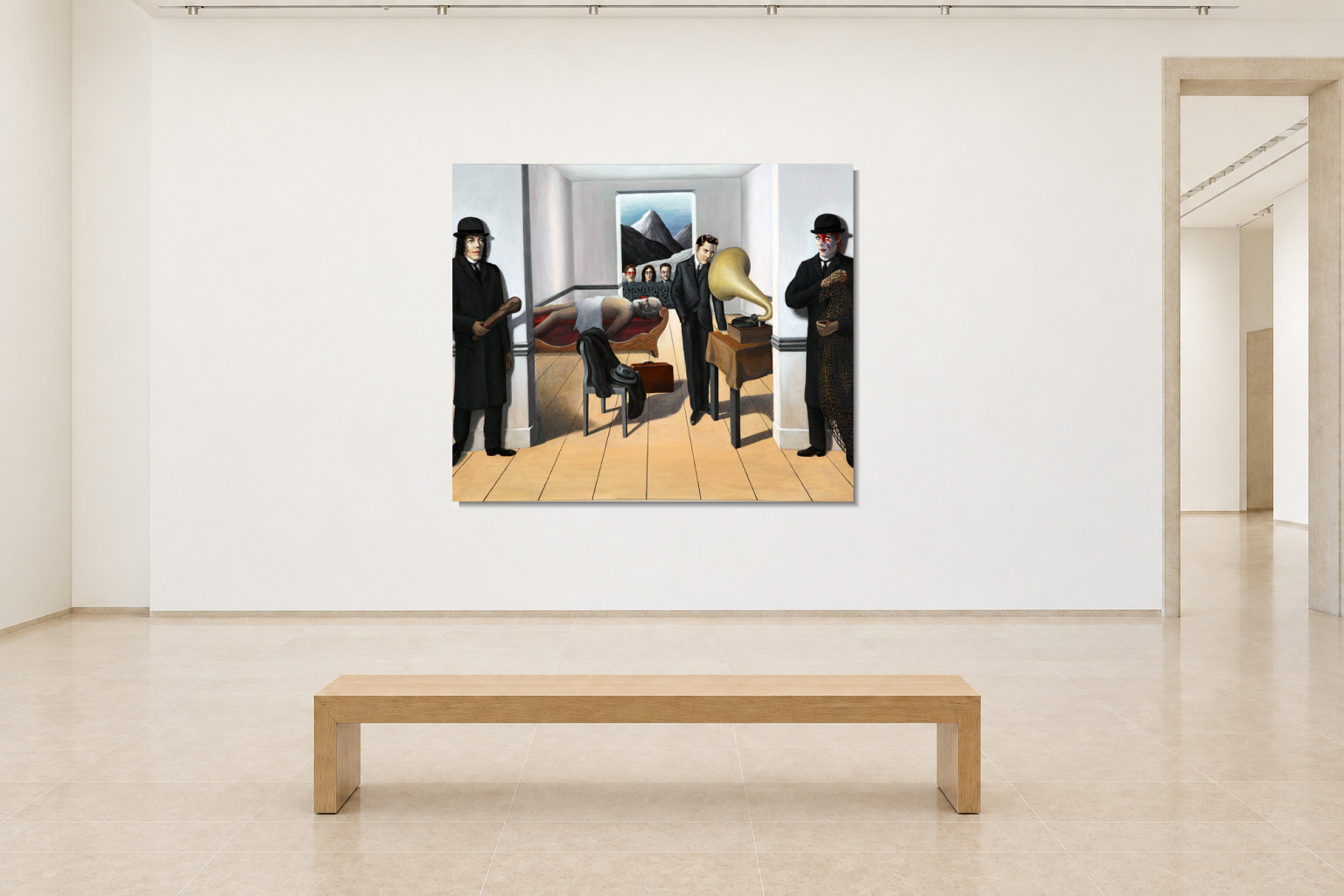 A kapitalizmus orvul meggyilkolja a kommunizmust Magritte műtermében – drMáriás