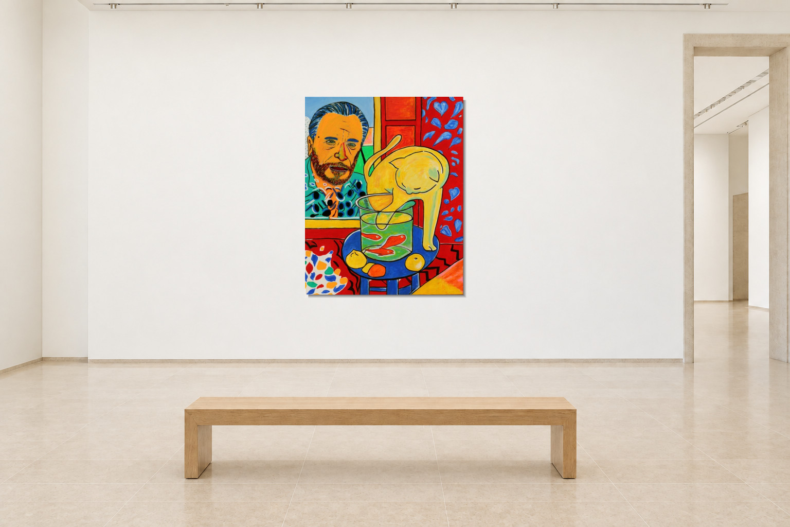 Bukowski cicát néz Matisse műtermében – drMáriás