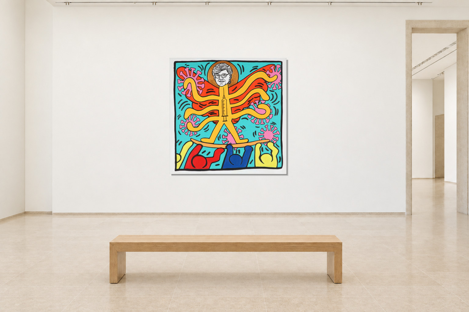 Karikó Katalin legyőzi a koronavírust Keith Haring műtermében – drMáriás