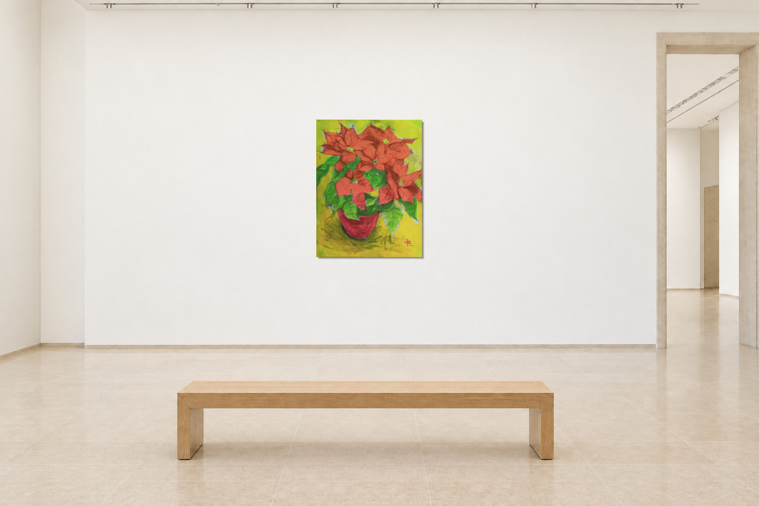 mikulásvirág / euphorbia pulcherrima – Földi Viktor