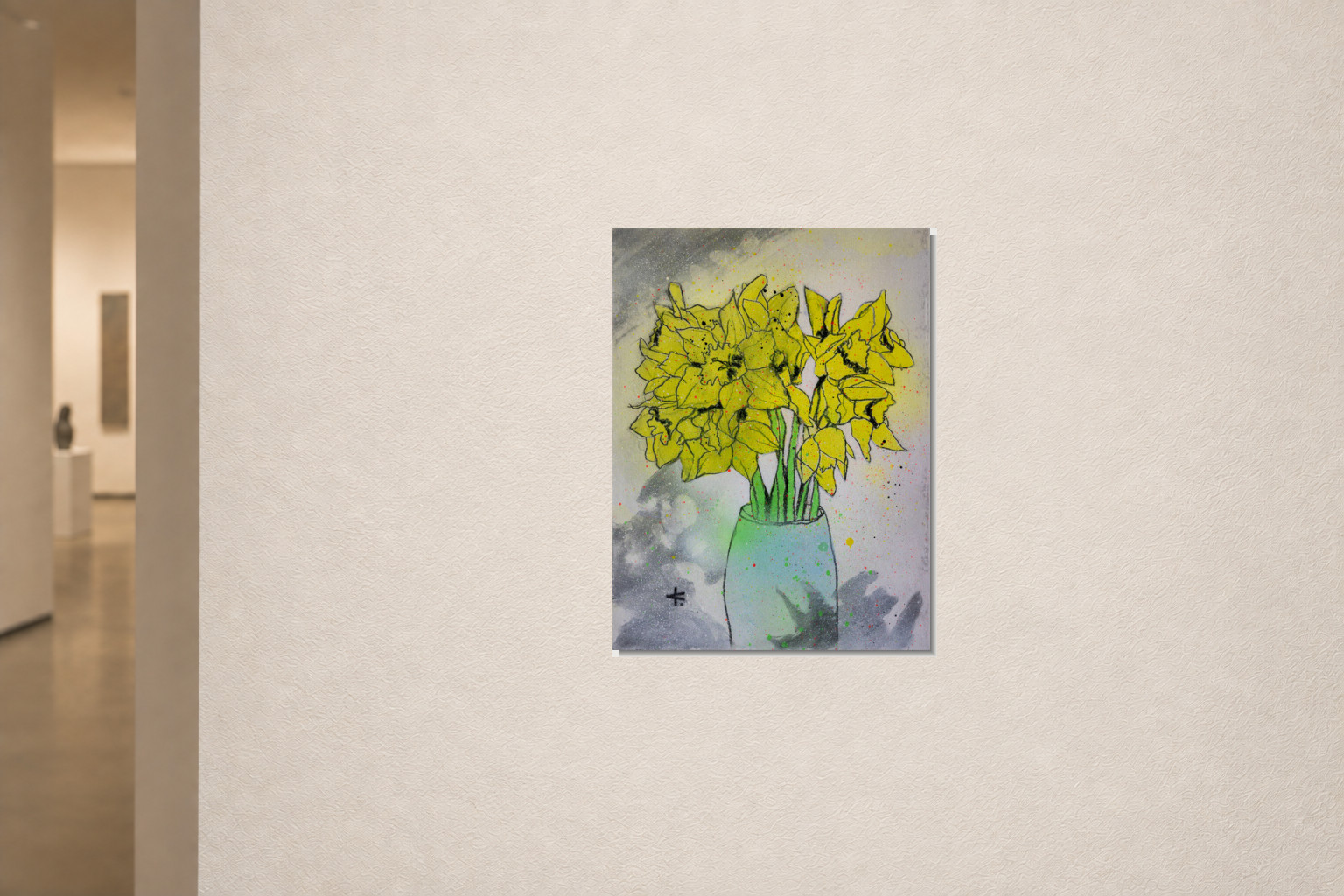 sárga nárcisz / narcissus pseudonarcissus – Földi Viktor