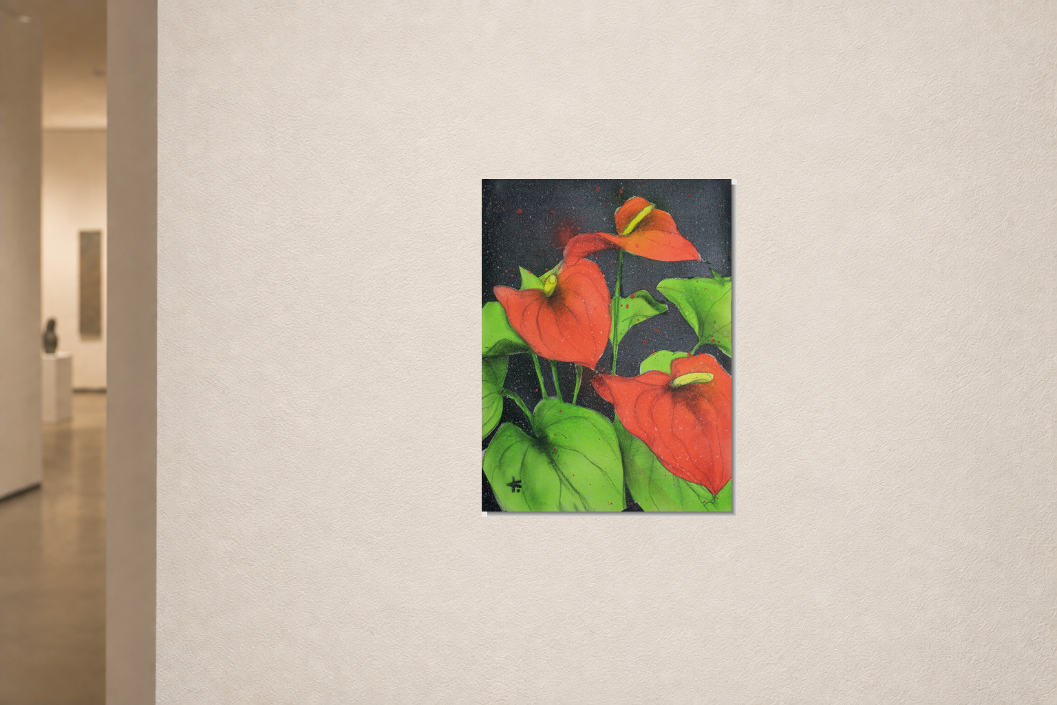 flamingóvirág / anthurium – Földi Viktor