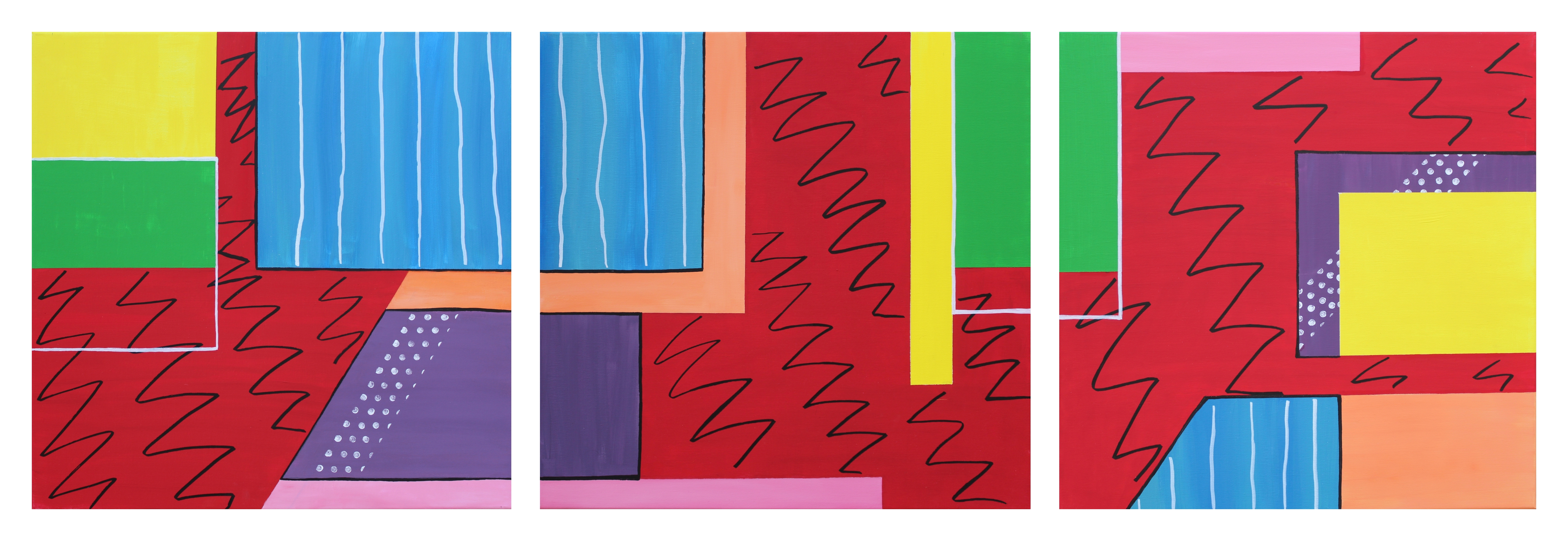Homage to Henri Matisse (1-3.) – Mikáczó Alexandra